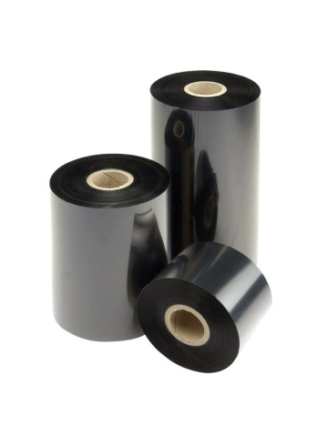 ZEBRA iTTR páska 110 mm x 300 m, OUT (KIN), černá, WAX (vosk), T056
