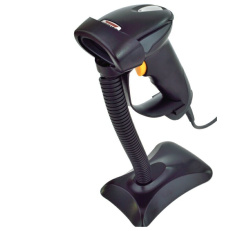 Scanner VIRTUOS HT-310A, USB, černý se stojanem dlouhý dosah