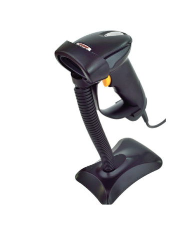 Scanner VIRTUOS HT-310A, USB, černý se stojanem dlouhý dosah