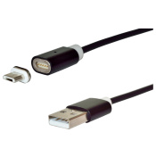 Kabel micro USB  - USB 2.0, magnetický, nabíjecí, 1,8 m